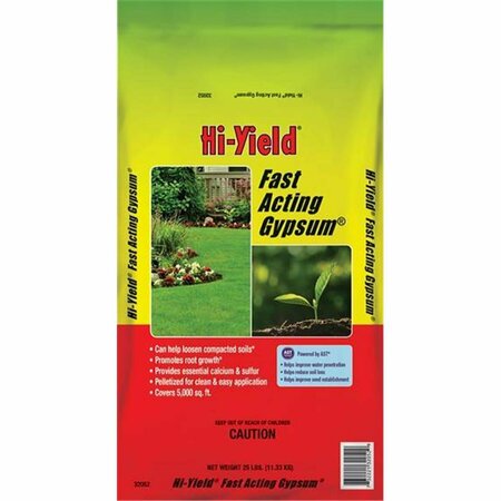 HI-YIELD 25 lbs Fast Acting Gypsum Fertilizer HI395958